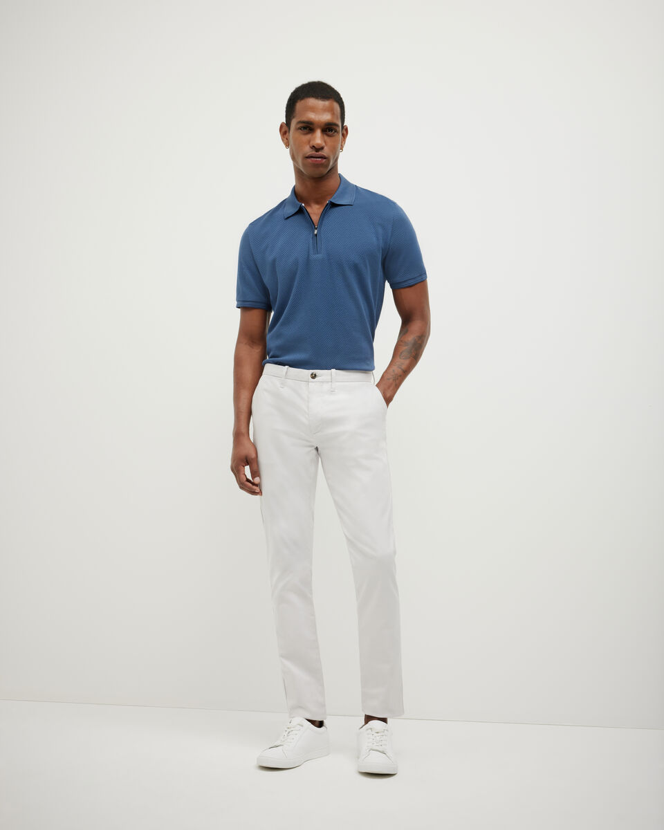 Travel Short Sleeve Polo, Blue, hi-res